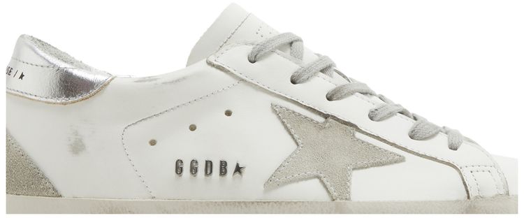 Golden Goose Wmns Superstar White Ice Silver