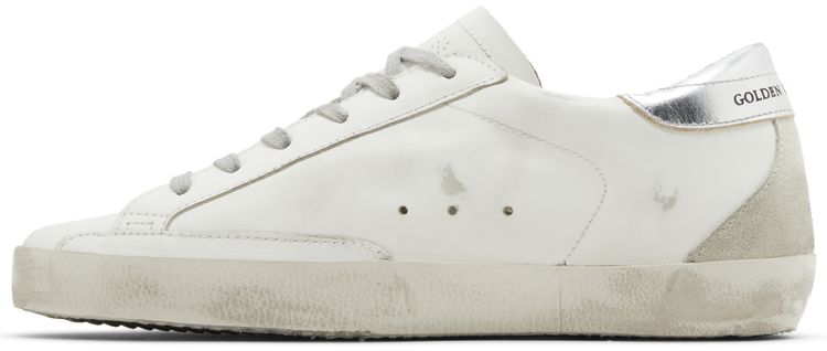 Golden Goose Wmns Superstar White Ice Silver