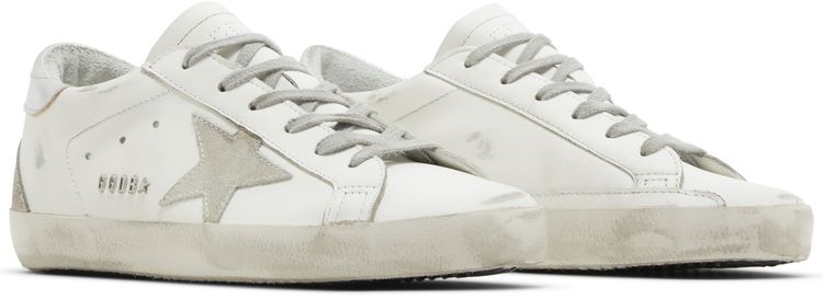 Golden Goose Wmns Superstar White Ice Silver