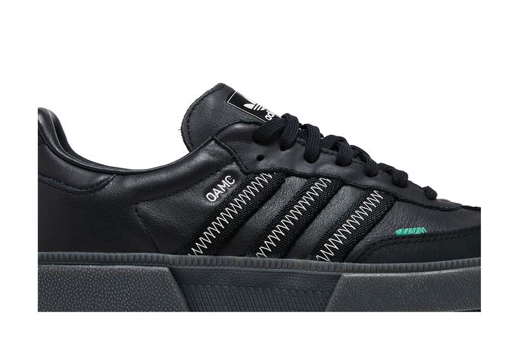 adidas gazelle silver green womens Adidas x OAMC Men's Type O-8 Core Black / Grey Six Low Top Sneakers