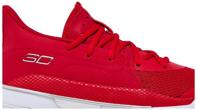 Under Armour Curry 7 Team Red White