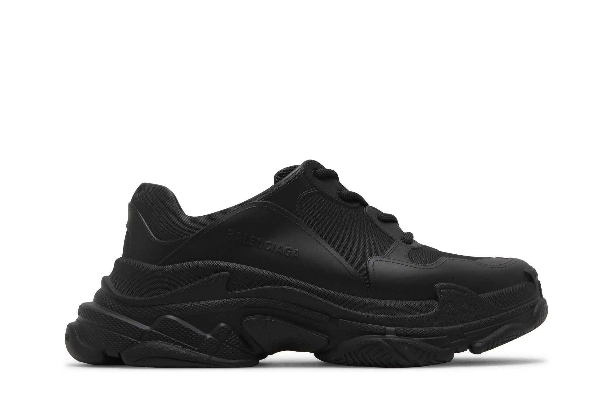 Buy Balenciaga Triple S Mold Sneaker Black 752335 W0FOI 1000 GOAT