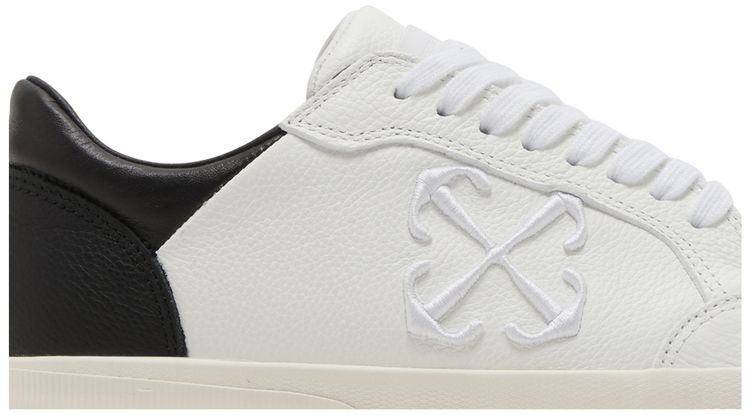 Off White New Low Vulcanized White Black