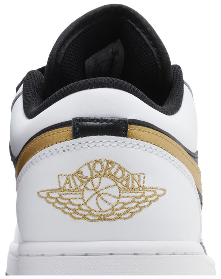 Air Jordan 1 Low Gold Swoosh