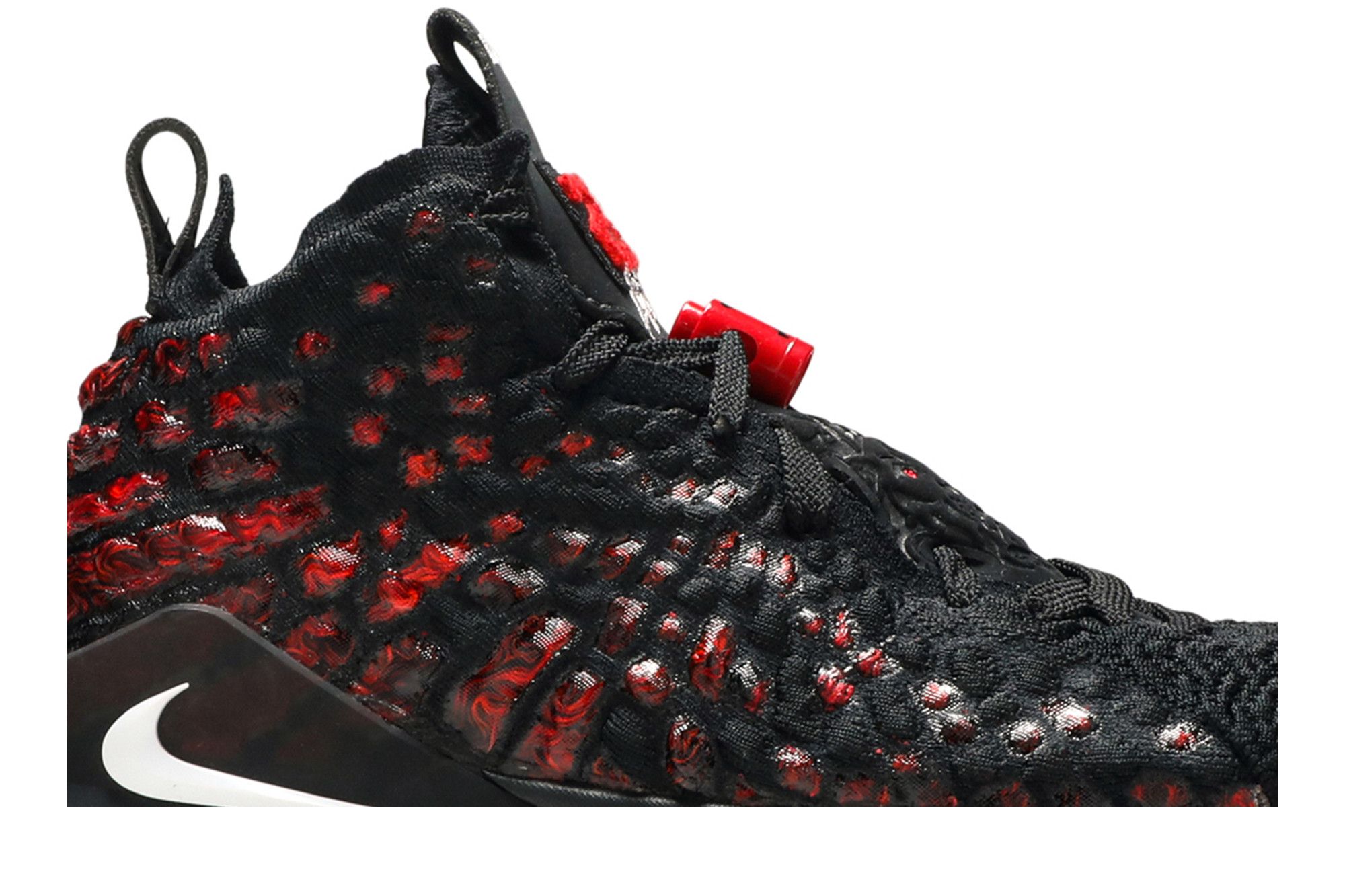 Lebron 17 black and red hot sale