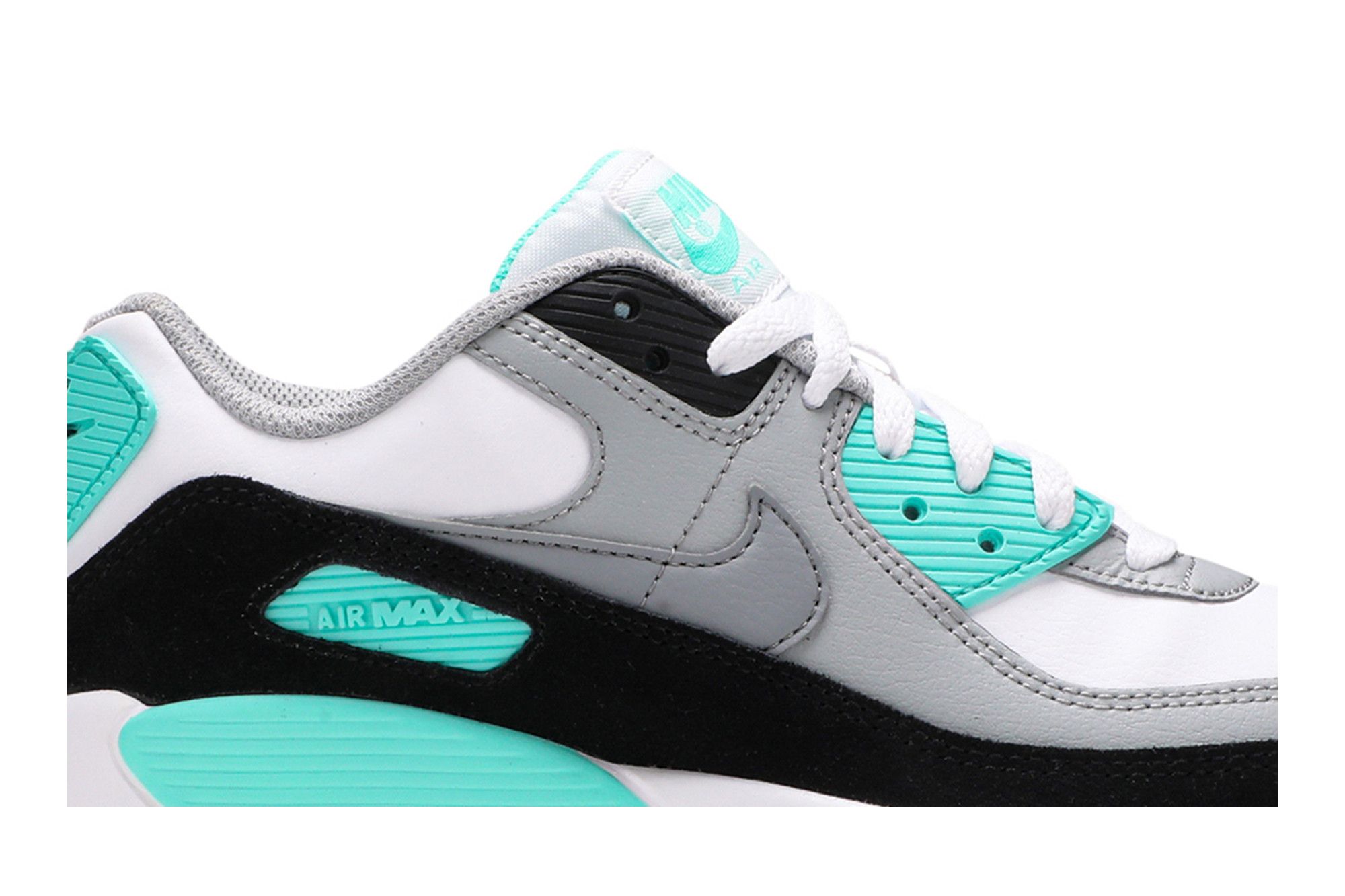 Buy Nike Air Max 90 Leather GS 'Hyper Turquoise' - CD6864 102 | GOAT