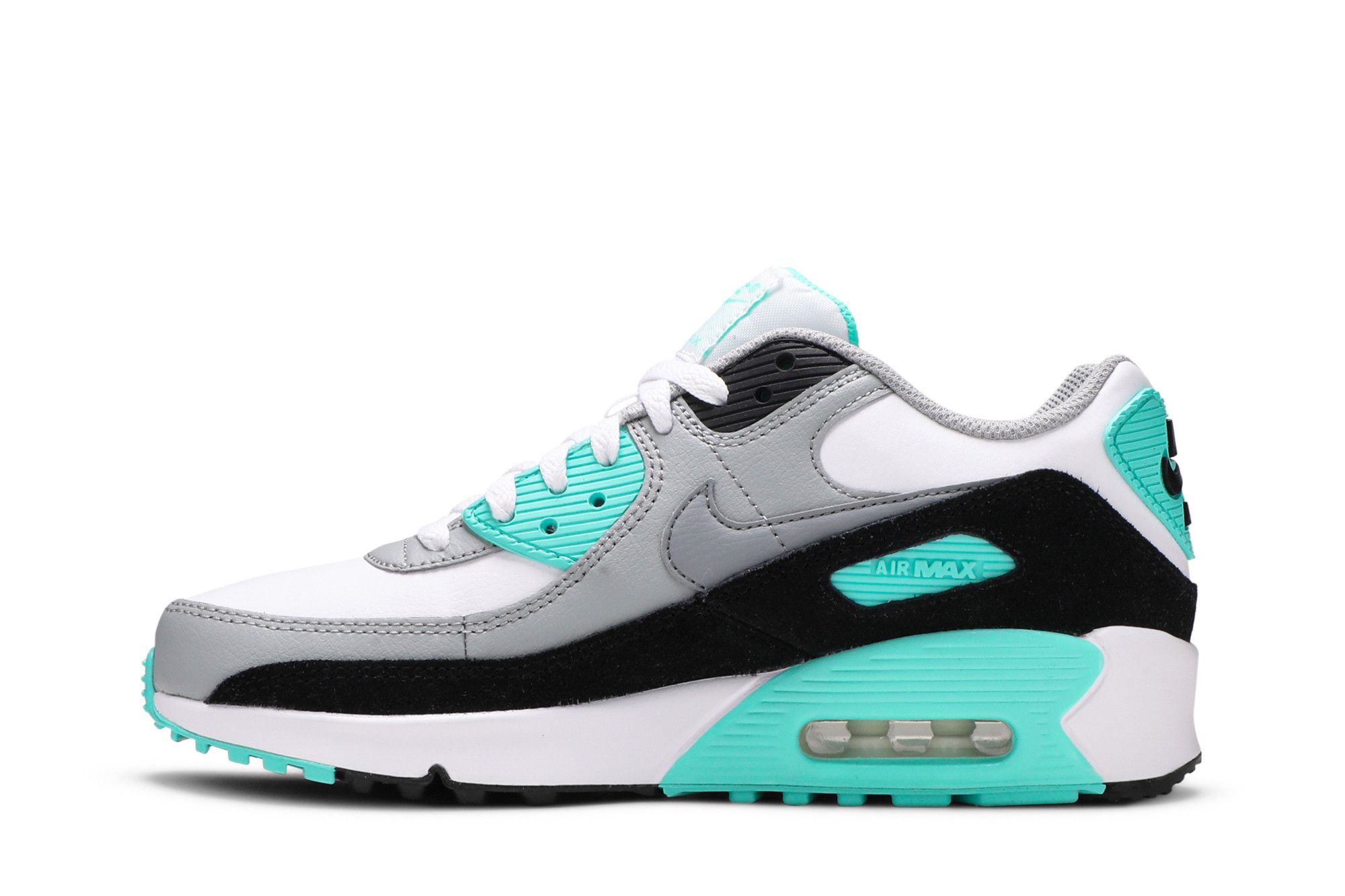 Buy Air Max 90 Leather GS 'Hyper Turquoise' - CD6864 102 | GOAT