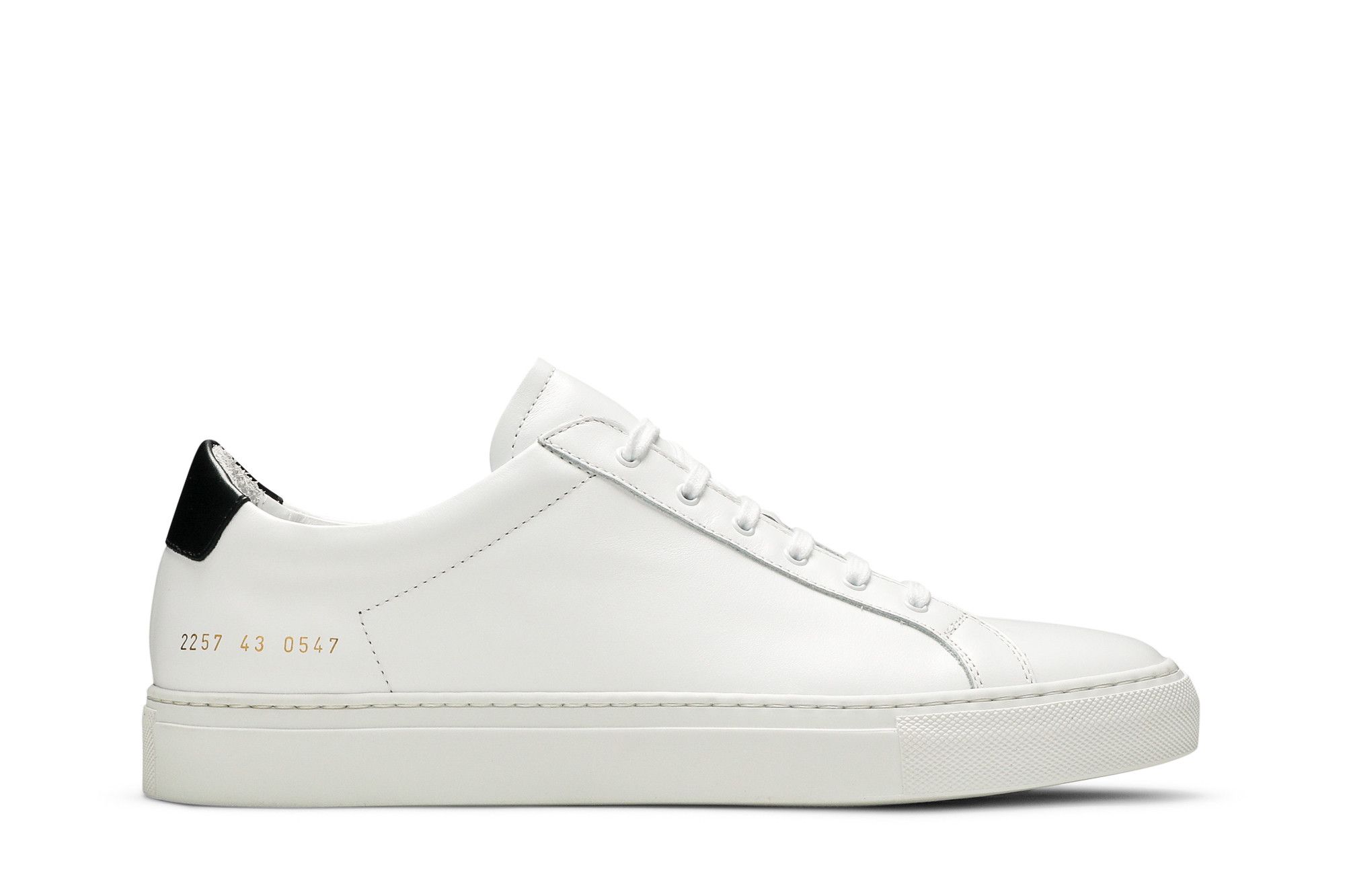 Buy Common Projects Retro Low 'White Black' - 2257 0547 | GOAT