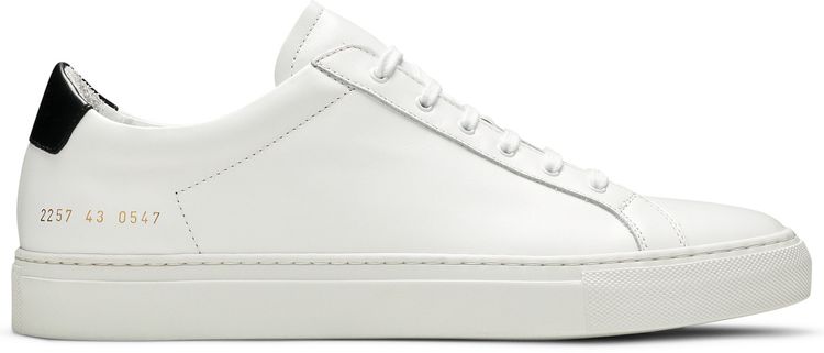 Common Projects Retro Low White Black