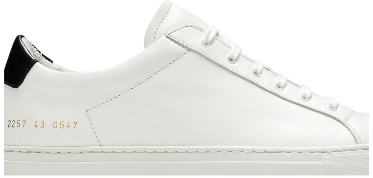 Common Projects Retro Low White Black