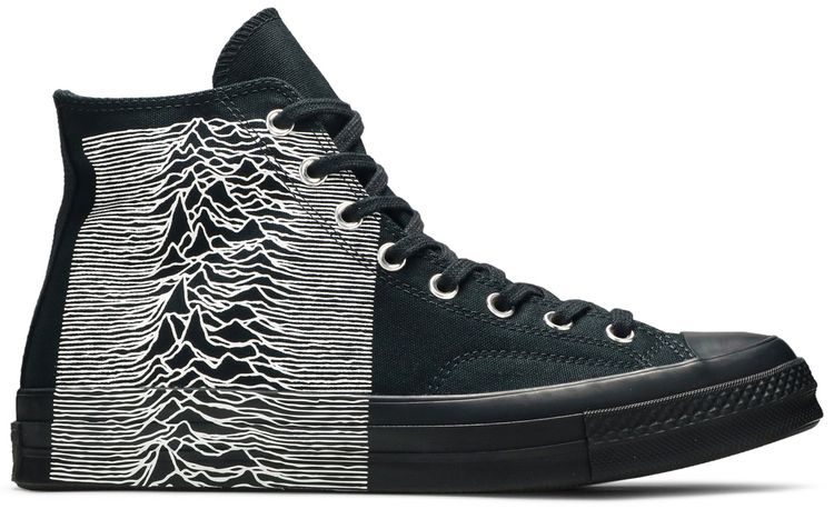 Joy Division x Pleasures x Converse Chuck 70 High Black White