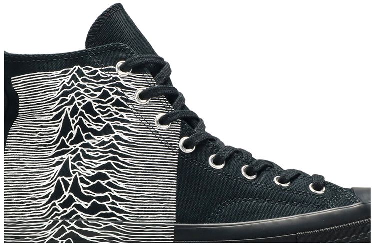 Joy Division x Pleasures x Converse Chuck 70 High Black White