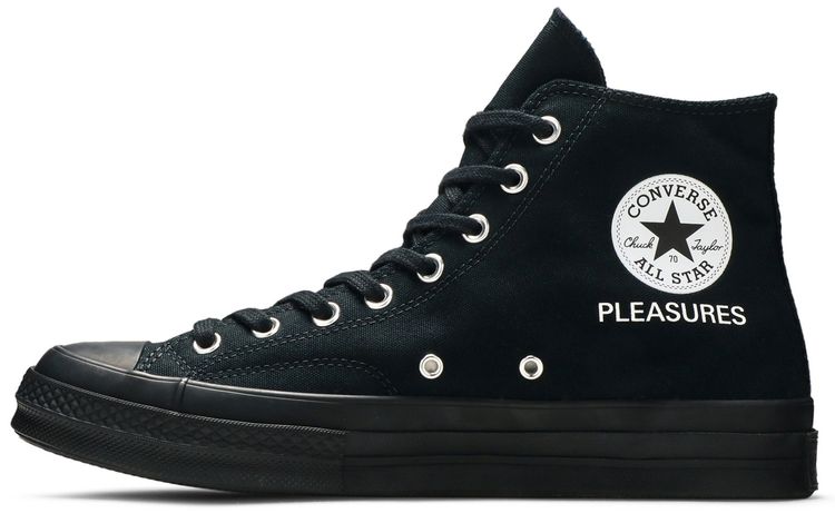 Joy Division x Pleasures x Converse Chuck 70 High Black White