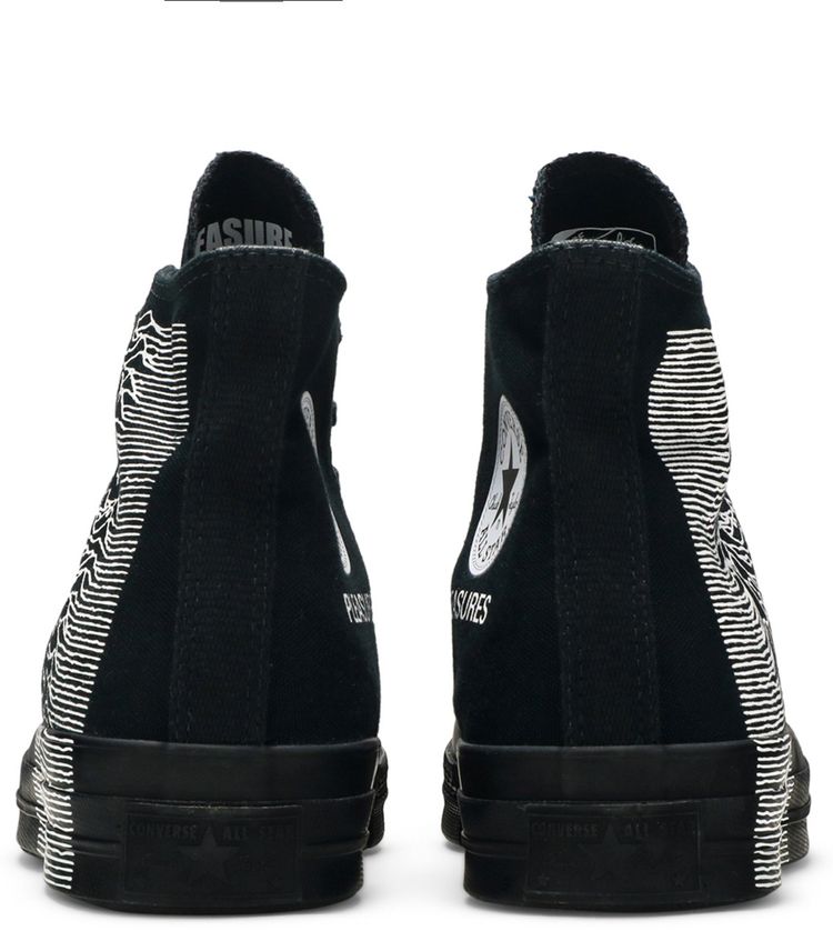Joy Division x Pleasures x Converse Chuck 70 High Black White