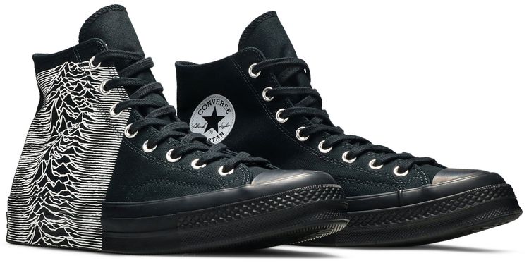 Joy Division x Pleasures x Converse Chuck 70 High Black White