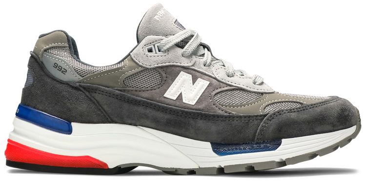 992 Made in USA Grey Blue Red