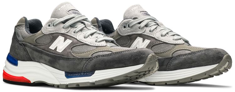 992 Made in USA Grey Blue Red