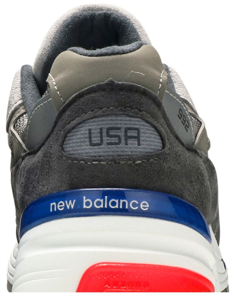 992 Made in USA Grey Blue Red