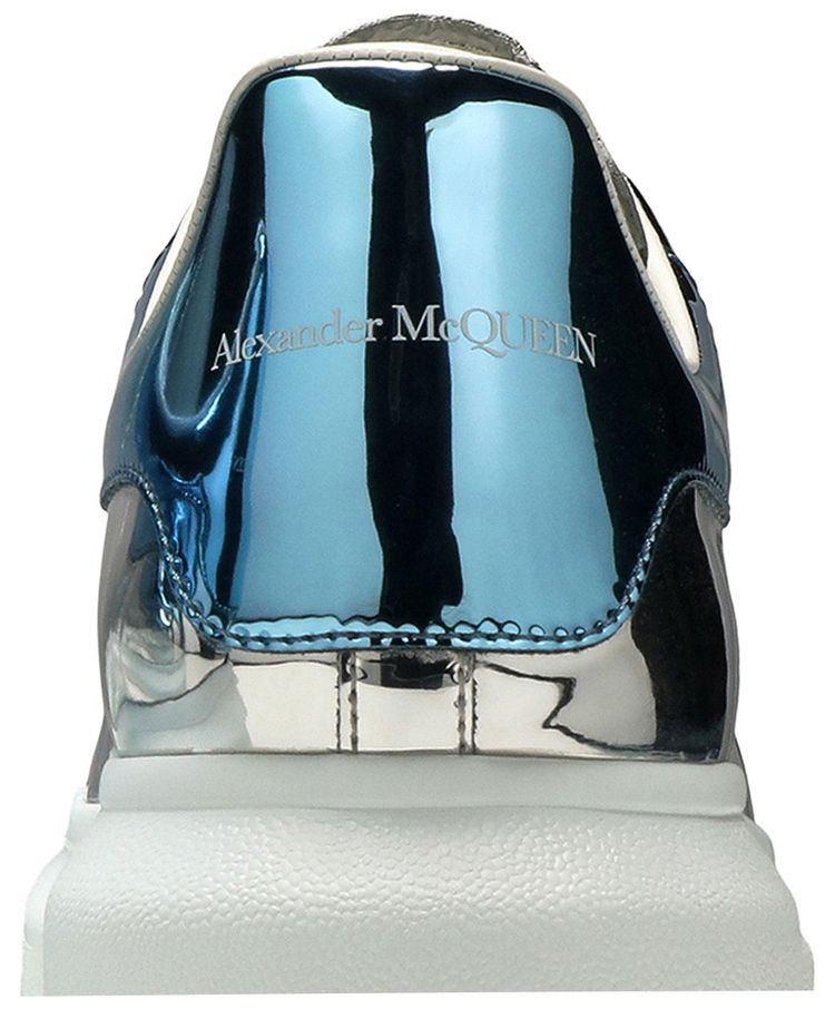 Alexander McQueen Oversized Sneaker Magic Mirror   Silver