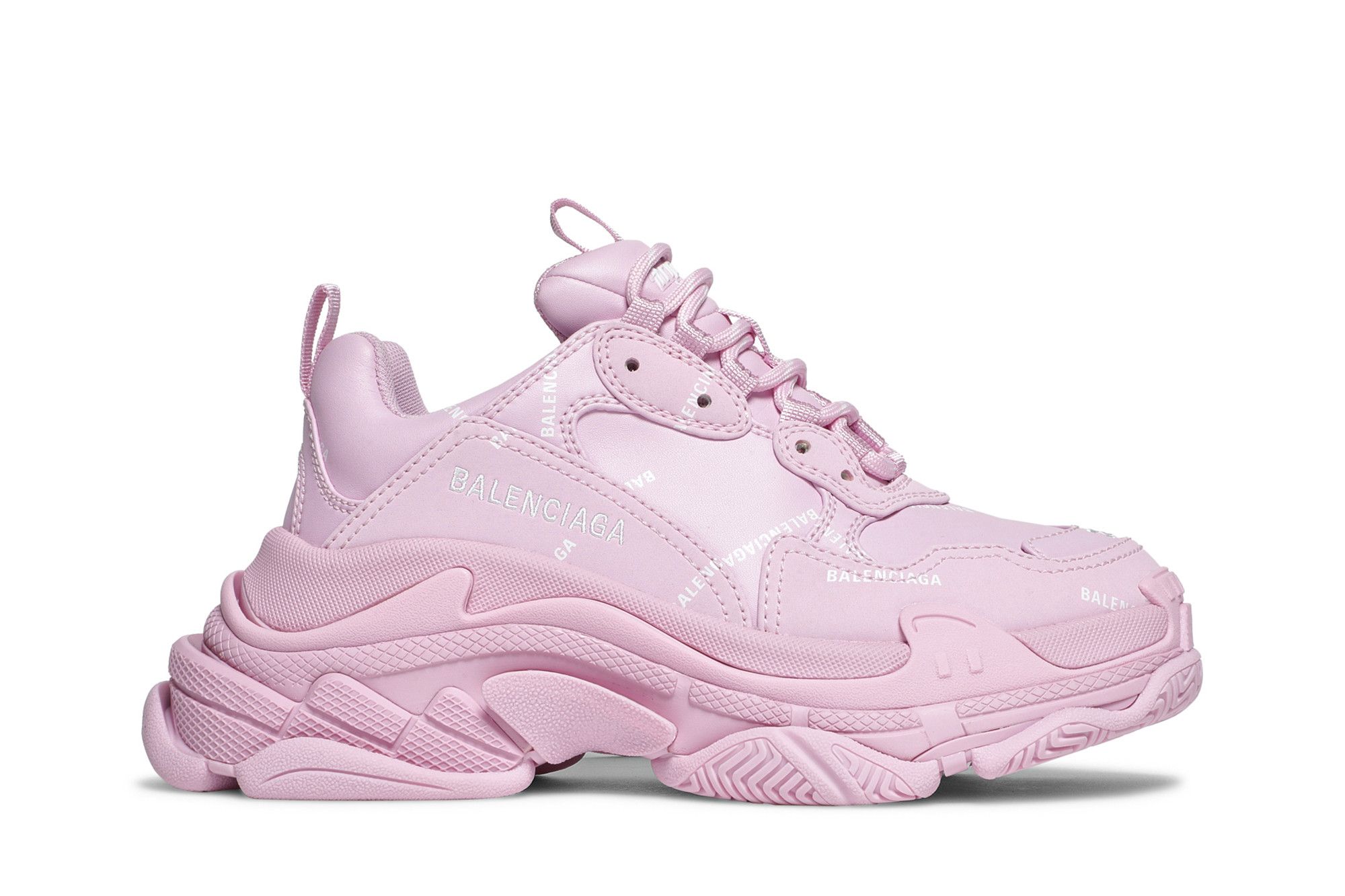 Balenciaga triple s full pink hotsell