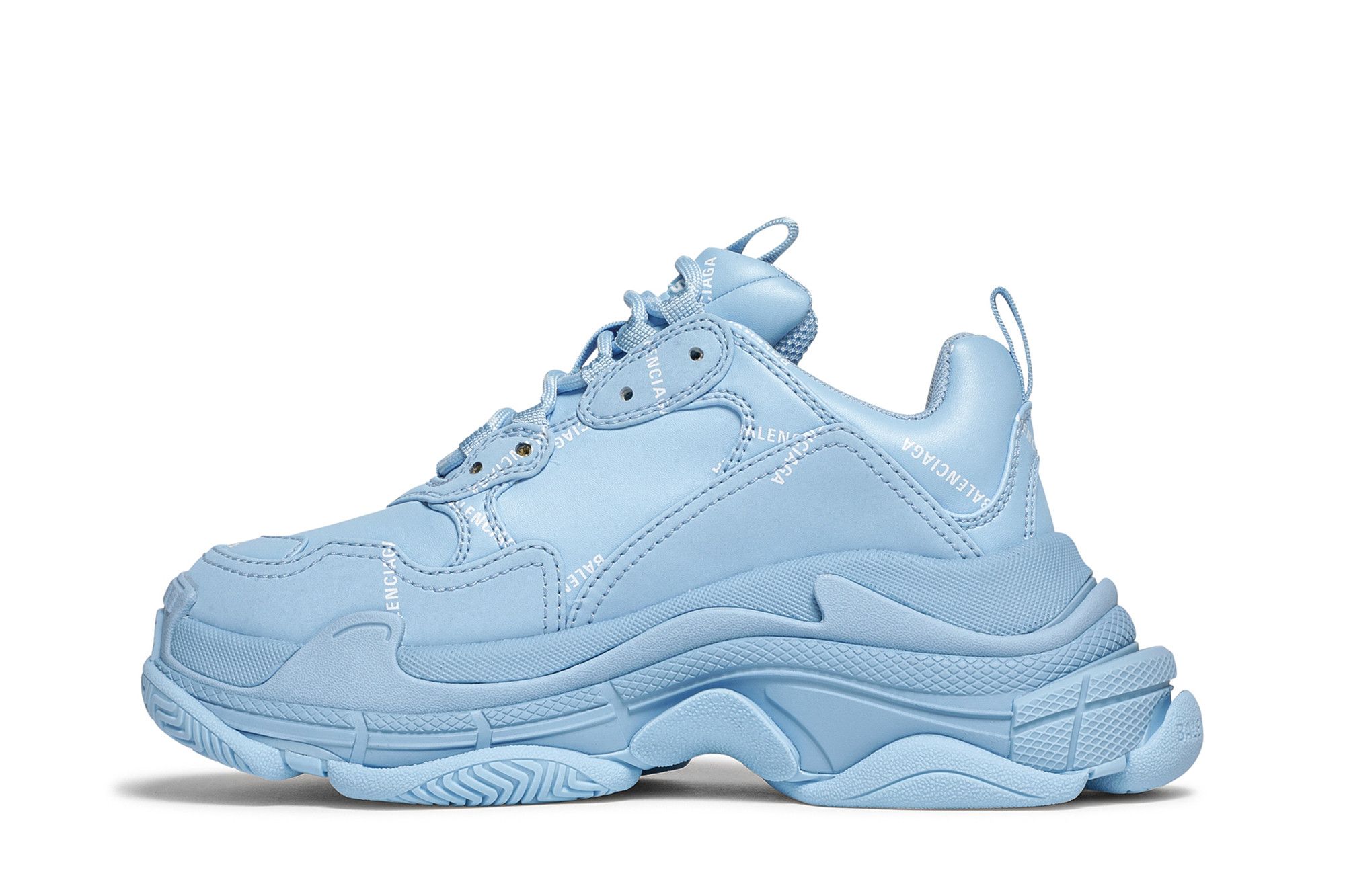 Buy Balenciaga Wmns Triple S Sneaker 'Allover Logo - Light