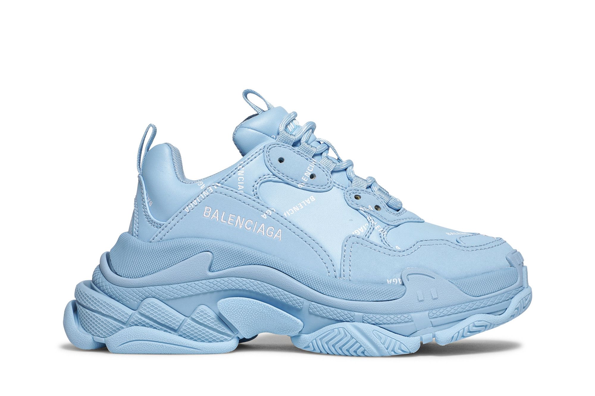 Baby blue balenciaga shoes online