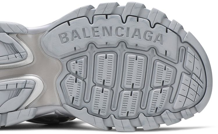 Balenciaga Wmns Track Sandal Silver Metallic