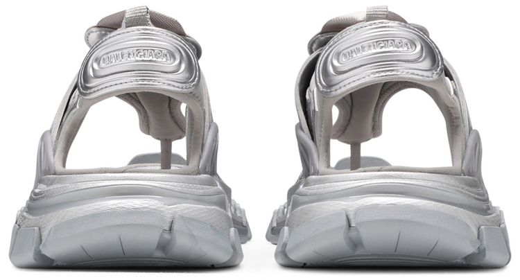 Balenciaga Wmns Track Sandal Silver Metallic