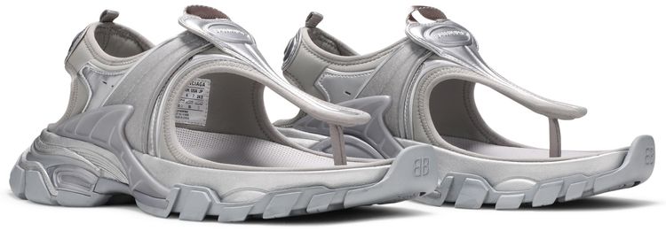 Balenciaga Wmns Track Sandal Silver Metallic
