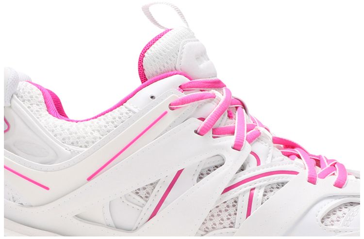 Balenciaga Wmns Track Sneaker White Fluo Pink
