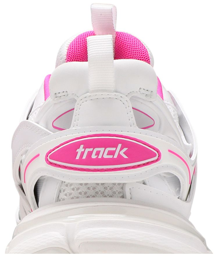 Balenciaga Wmns Track Sneaker White Fluo Pink