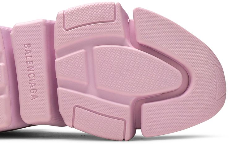 Balenciaga Wmns Speed 20 Sneaker Allover Logo   Soft Pink