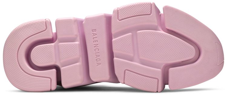 Balenciaga Wmns Speed 20 Sneaker Allover Logo   Soft Pink