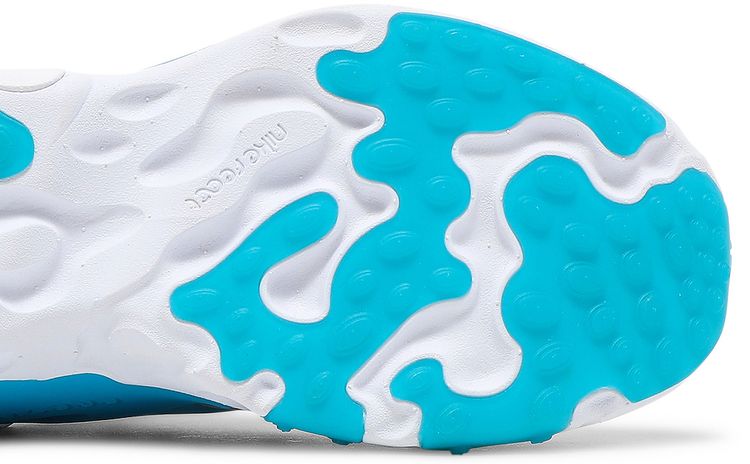 Nike React Presto GS Wolf Grey Laser Blue