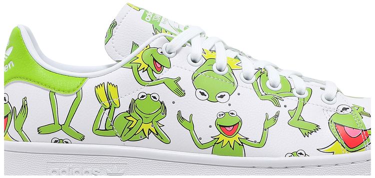The Muppets x adidas Stan Smith Kermit The Frog Allover Print