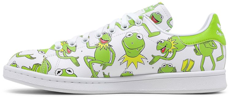 The Muppets x adidas Stan Smith Kermit The Frog Allover Print