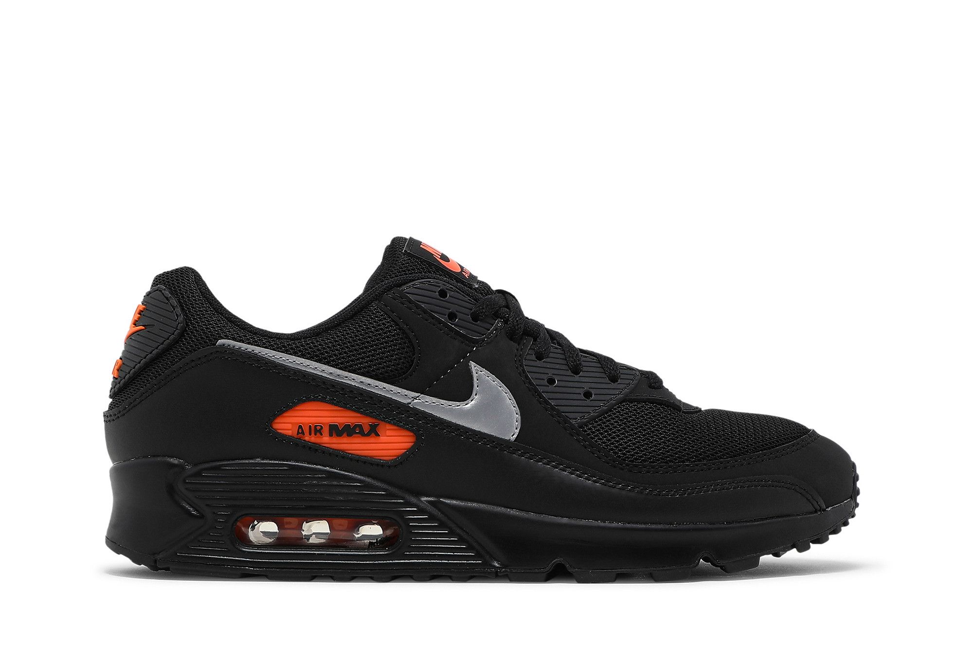 Black and orange nike 95 shop