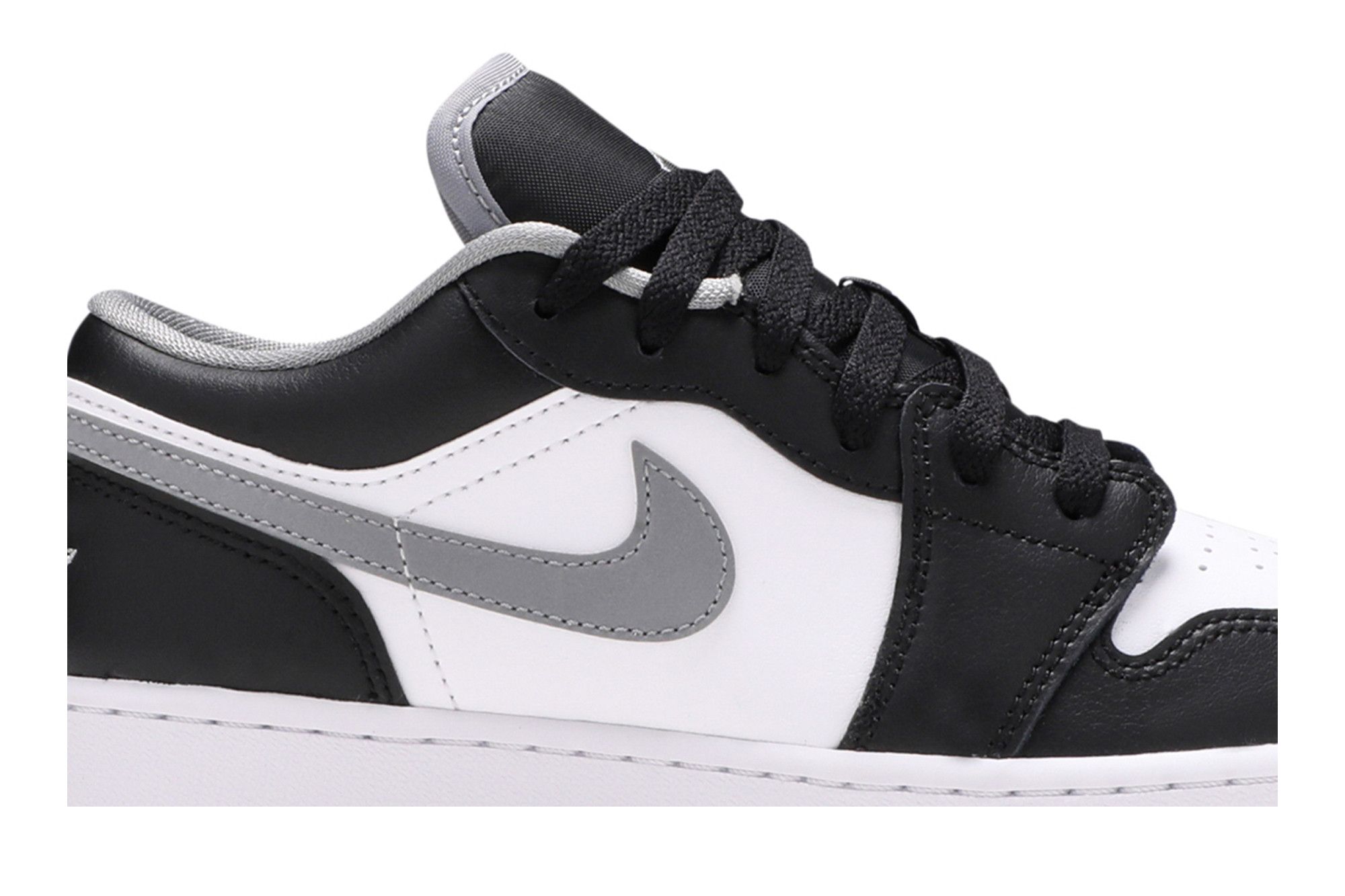 Buy Air Jordan 1 Low GS 'Black Medium Grey' - 553560 040 | GOAT