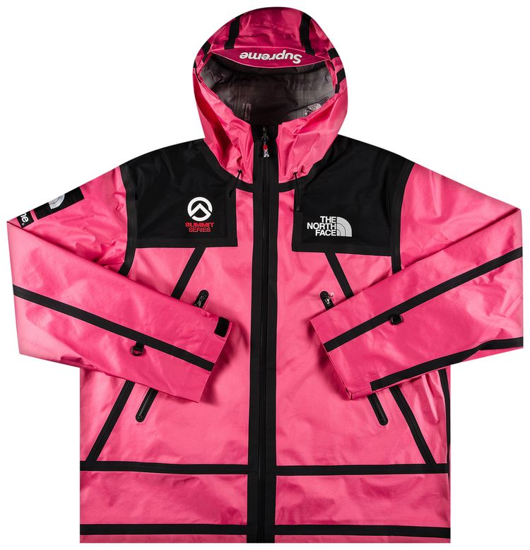 Supreme x The North Face Summit Series Outer Tape Seam Jacket Pink