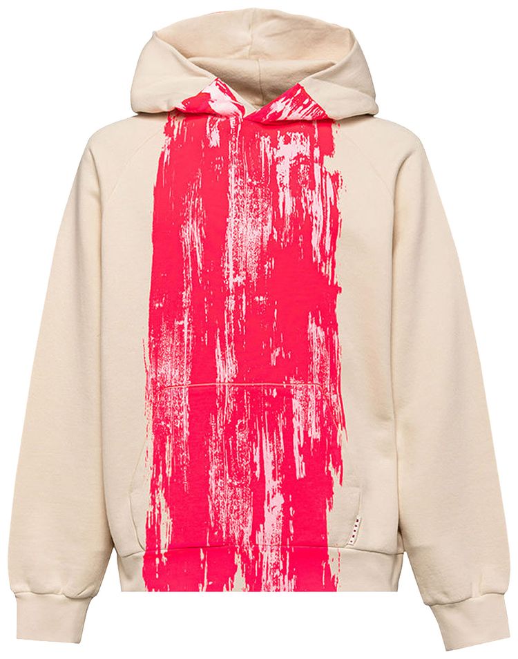 Marni Hoodie BeigeRed