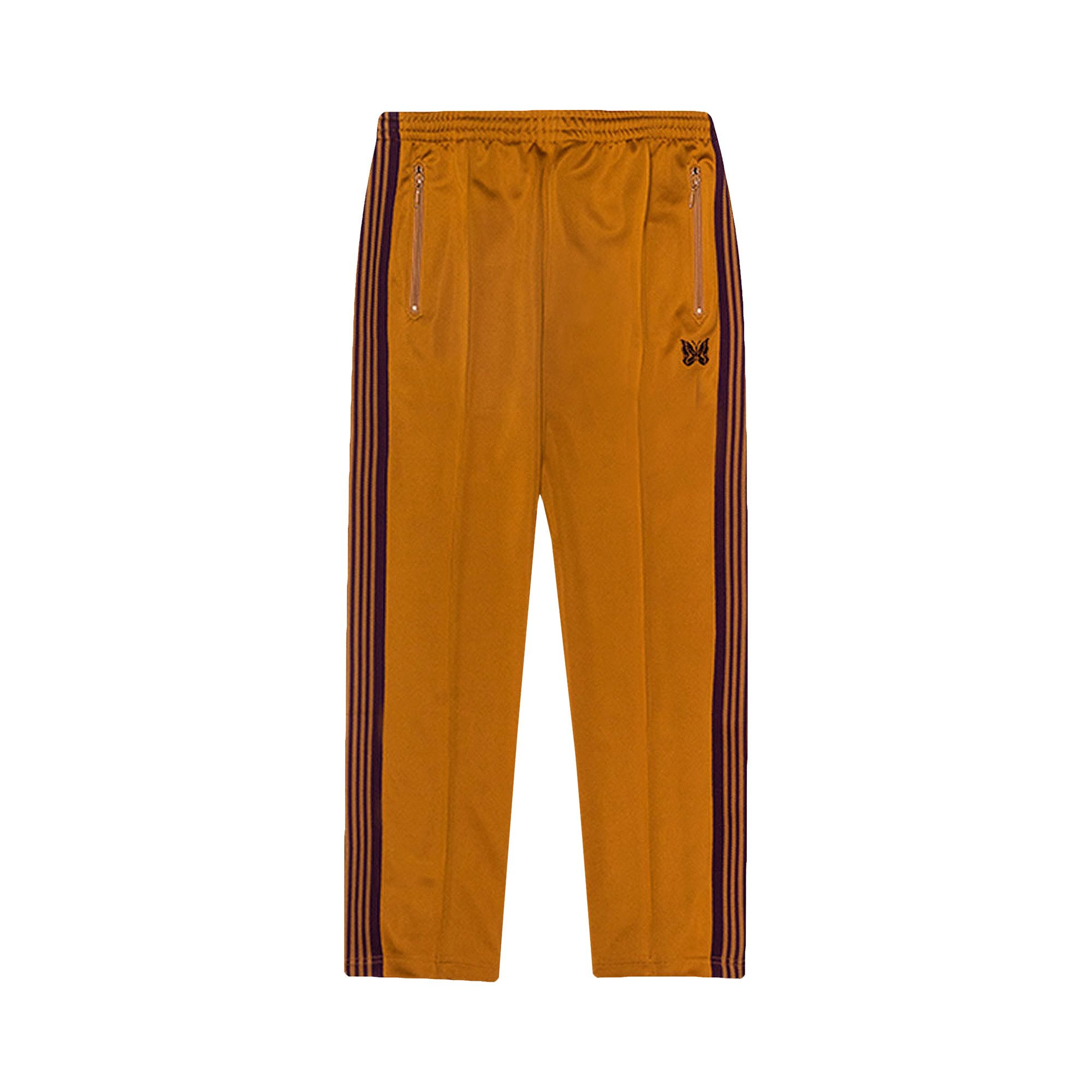 Buy Needles Narrow Track Pant 'Mustard' - IN182 MUST | GOAT