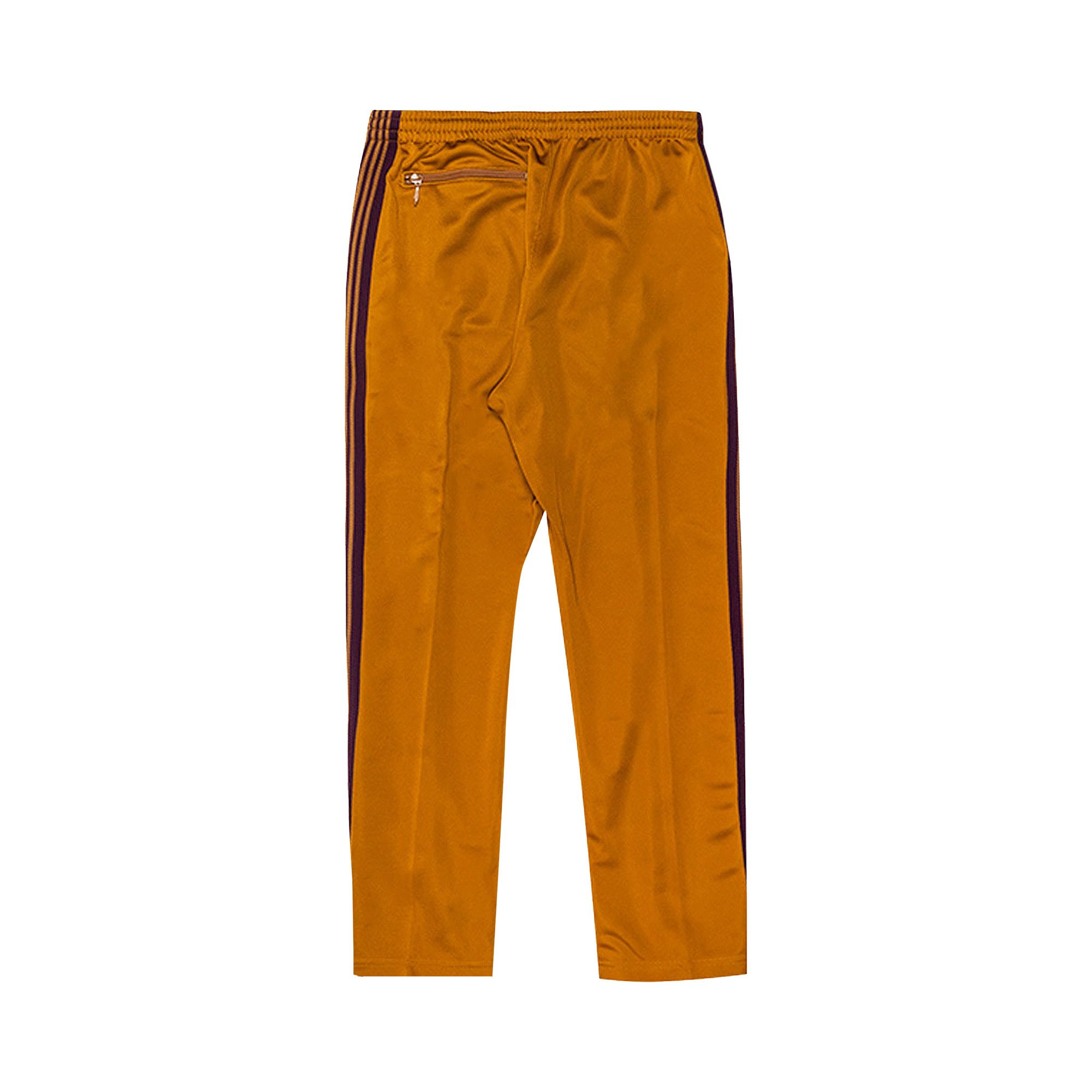 Buy Needles Narrow Track Pant 'Mustard' - IN182 MUST | GOAT