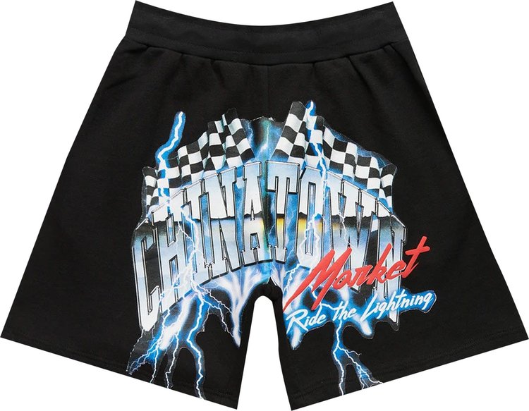 Chinatown Market Thunder Sweatshorts Black