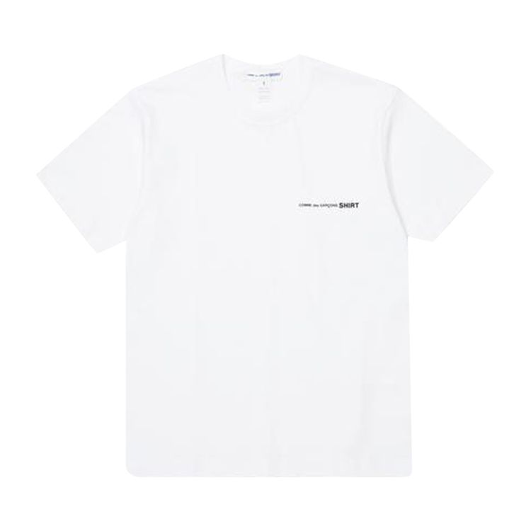 Comme des Garcons SHIRT Logo Tee White