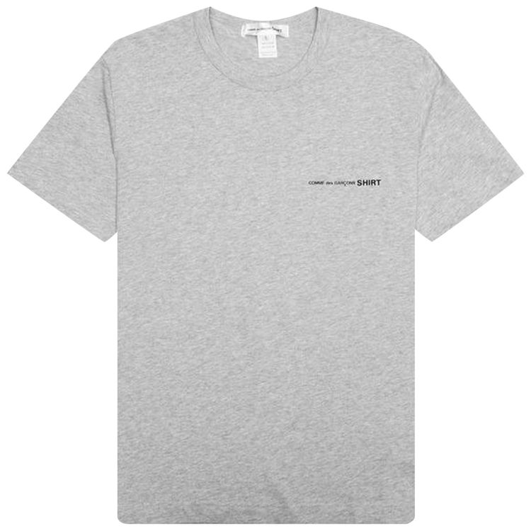 Comme des Garcons SHIRT Logo Tee Grey