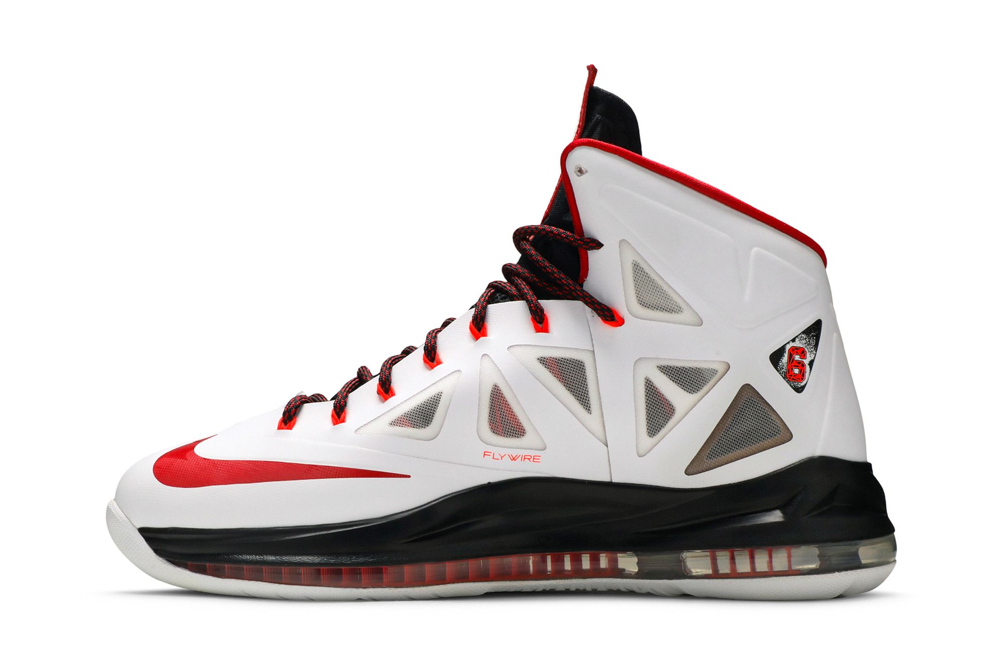 Size 10.0 LeBron 10 Heat Home