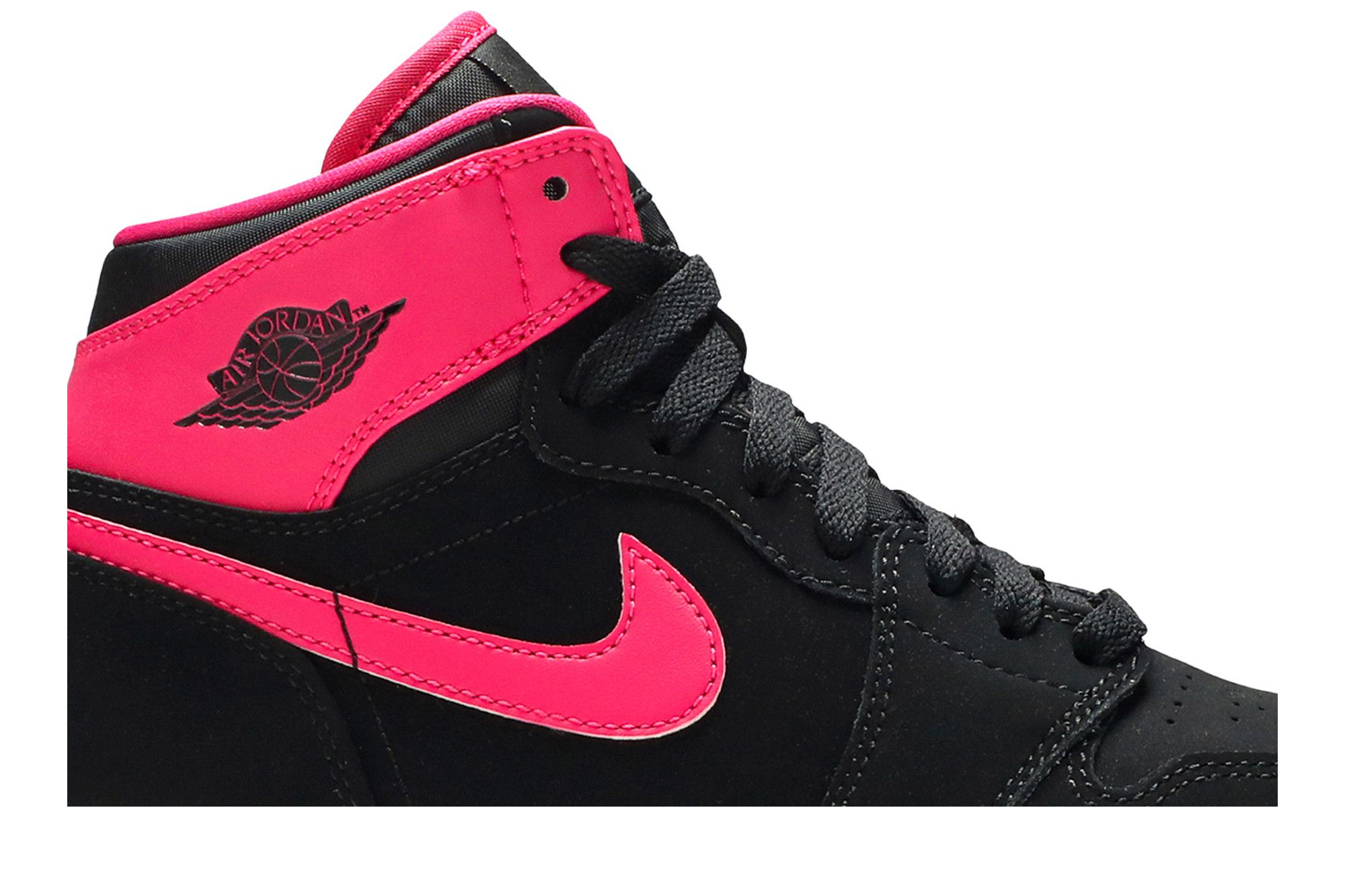 Jordan 1 retro high black vivid pink online