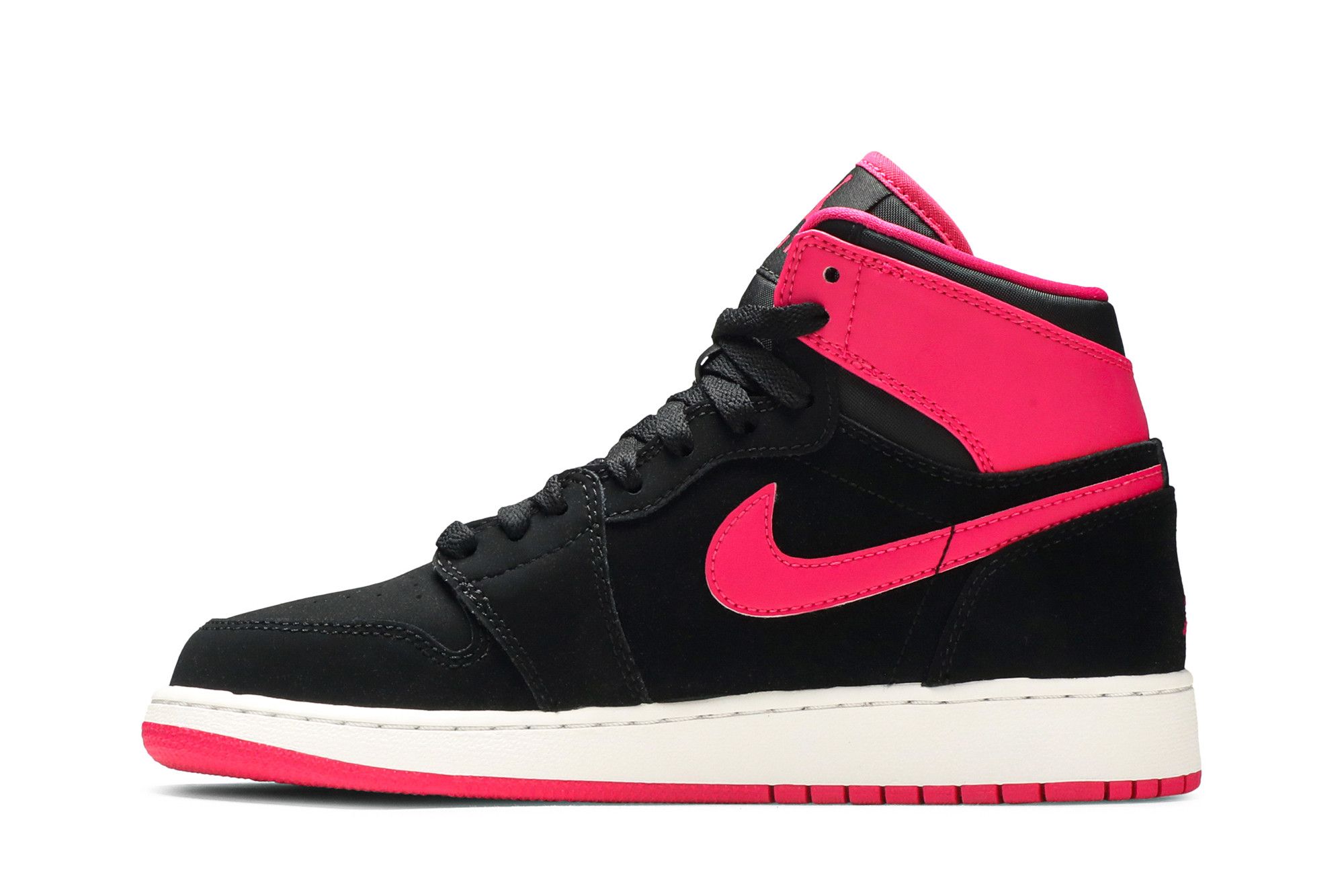 Jordan ones black and pink store
