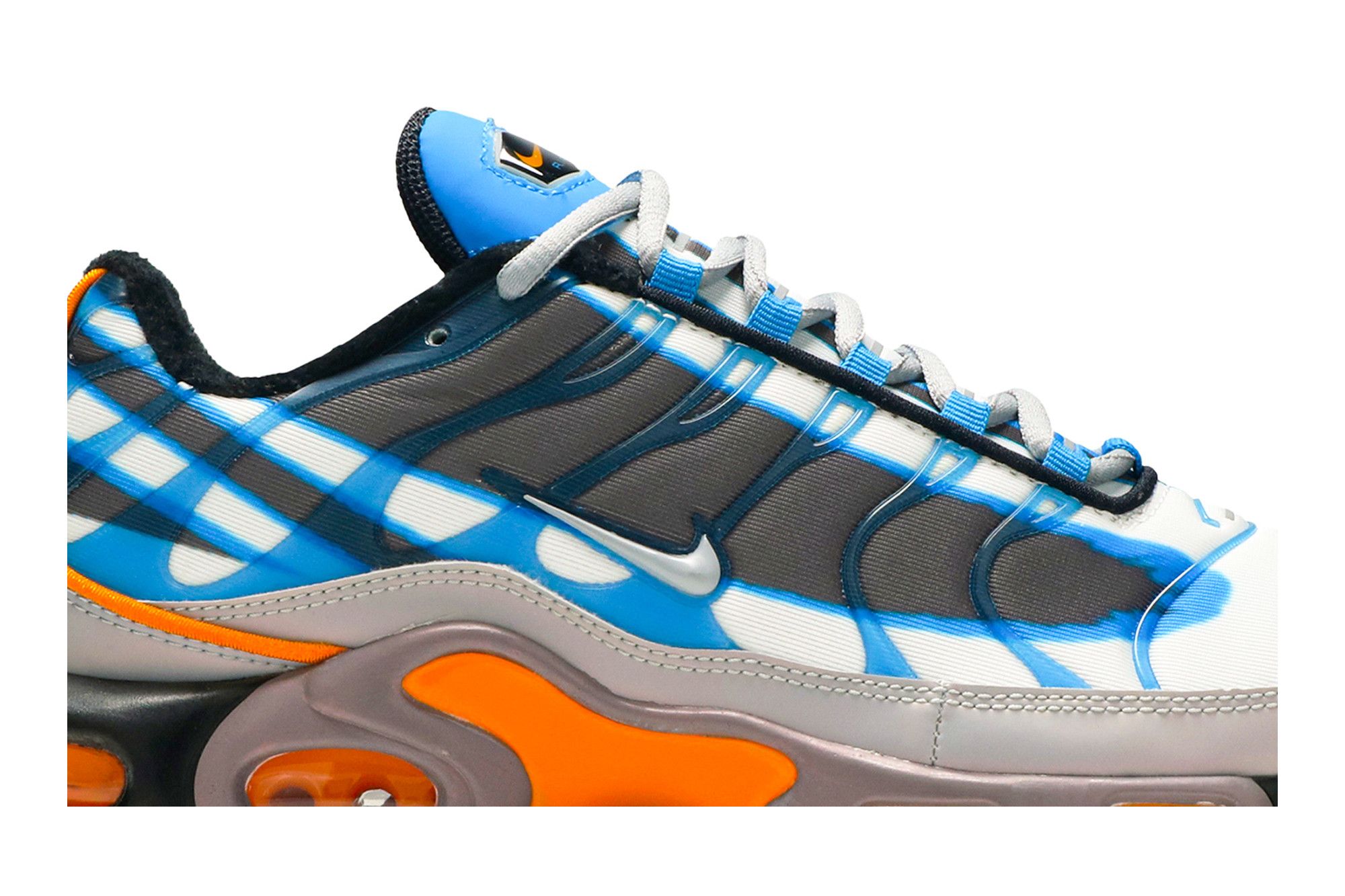 Air max plus orange and blue hot sale