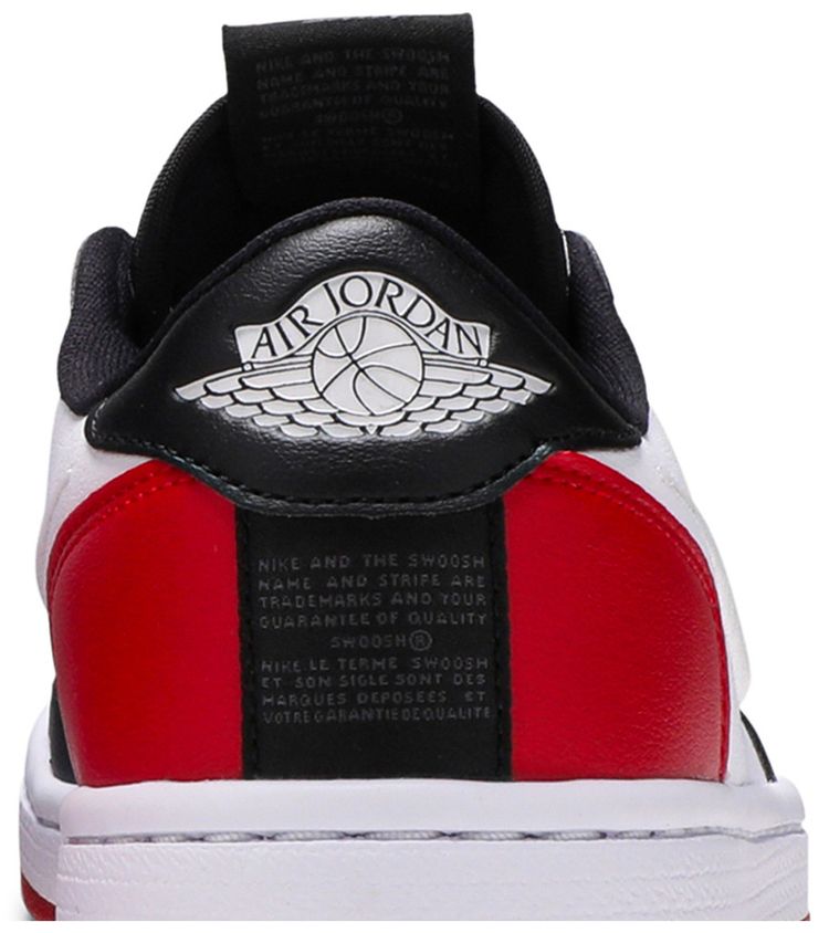 Wmns Air Jordan 1 Low Slip Black Toe